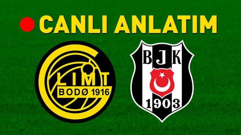 Bodo Glimt – Beşiktaş maçı öncesinde olası 11 belli oldu! İşte son gelişmeler…
