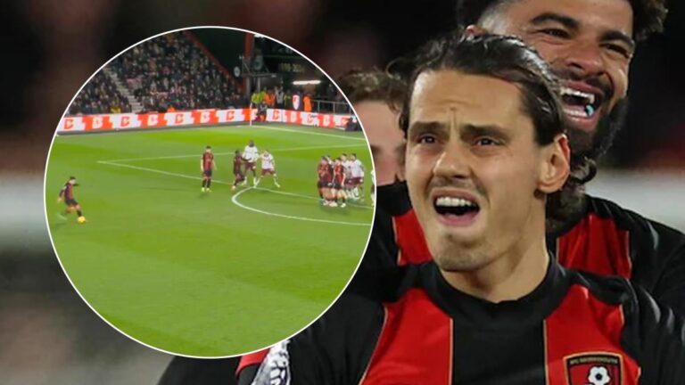 Enes Ünal son dakikada serbest vuruştan gol attı! Bournemouth meseleyi anladı…