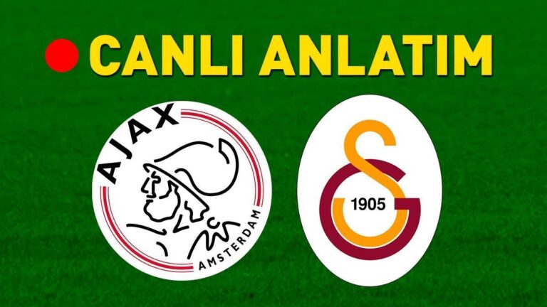 Galatasaray ilk 8 için Ajax'ta! Olası 11 açıklandı …