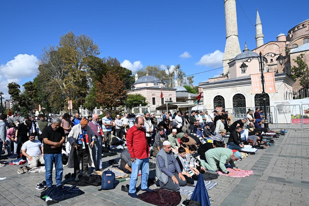 81 Gazze Di Gazza Mart Türkiye Mart: Binlerce insan Filistin 15 için bir araya geldi